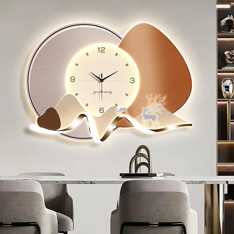 Luxury Lifestyle Aesthetics - Настенные часы в китайском винтажном стиле