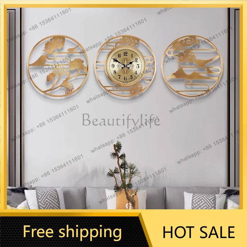 Luxury Lifestyle Aesthetics - Настенные часы LJY в китайском стиле,