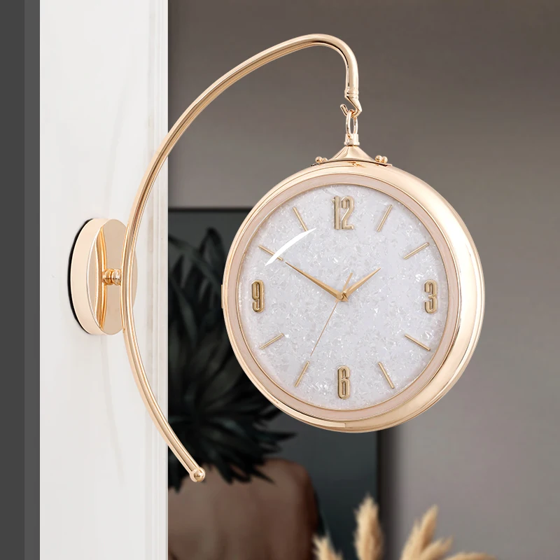 Luxury Lifestyle Aesthetics - Скандинавские роскошные настенные часы для интерьера