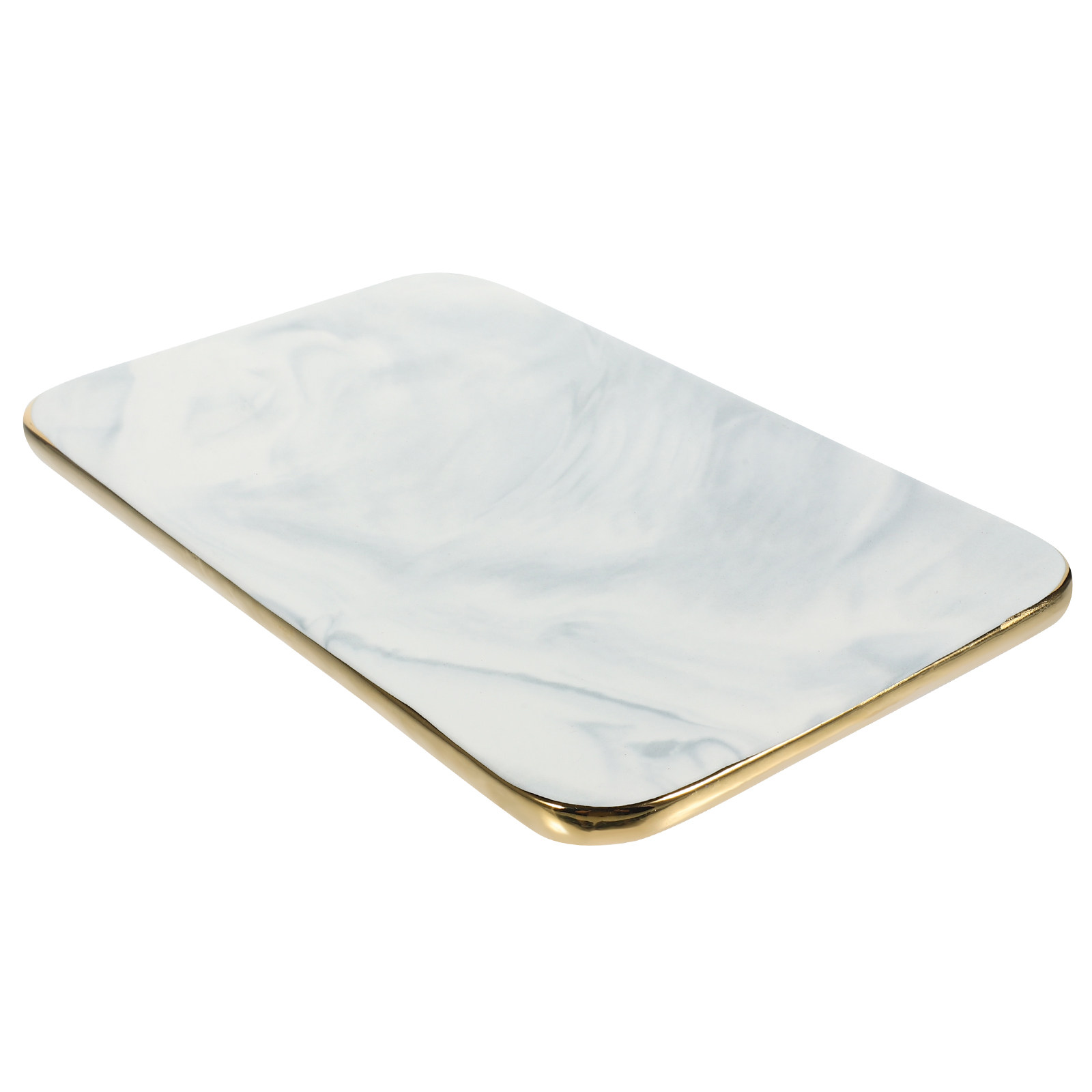 Marble Serving Board - Керамический поднос с мраморным узором, элегантный