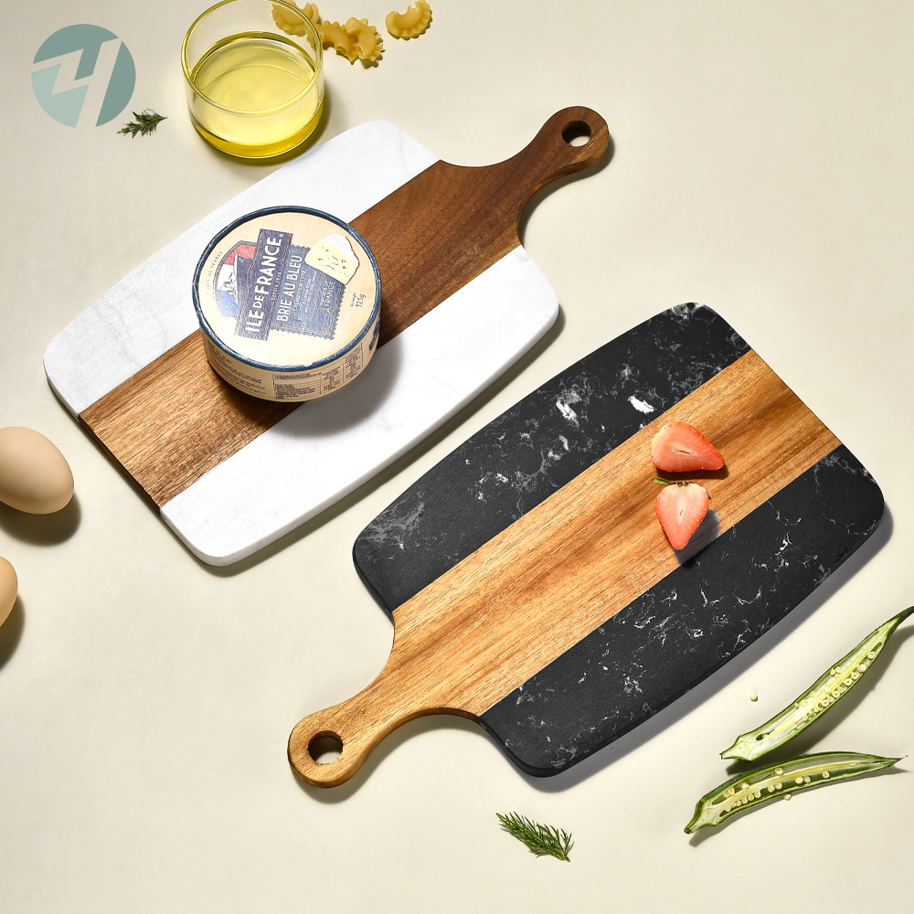 Разделочная доска из зерна кра – обзор и цена Marble Serving Board