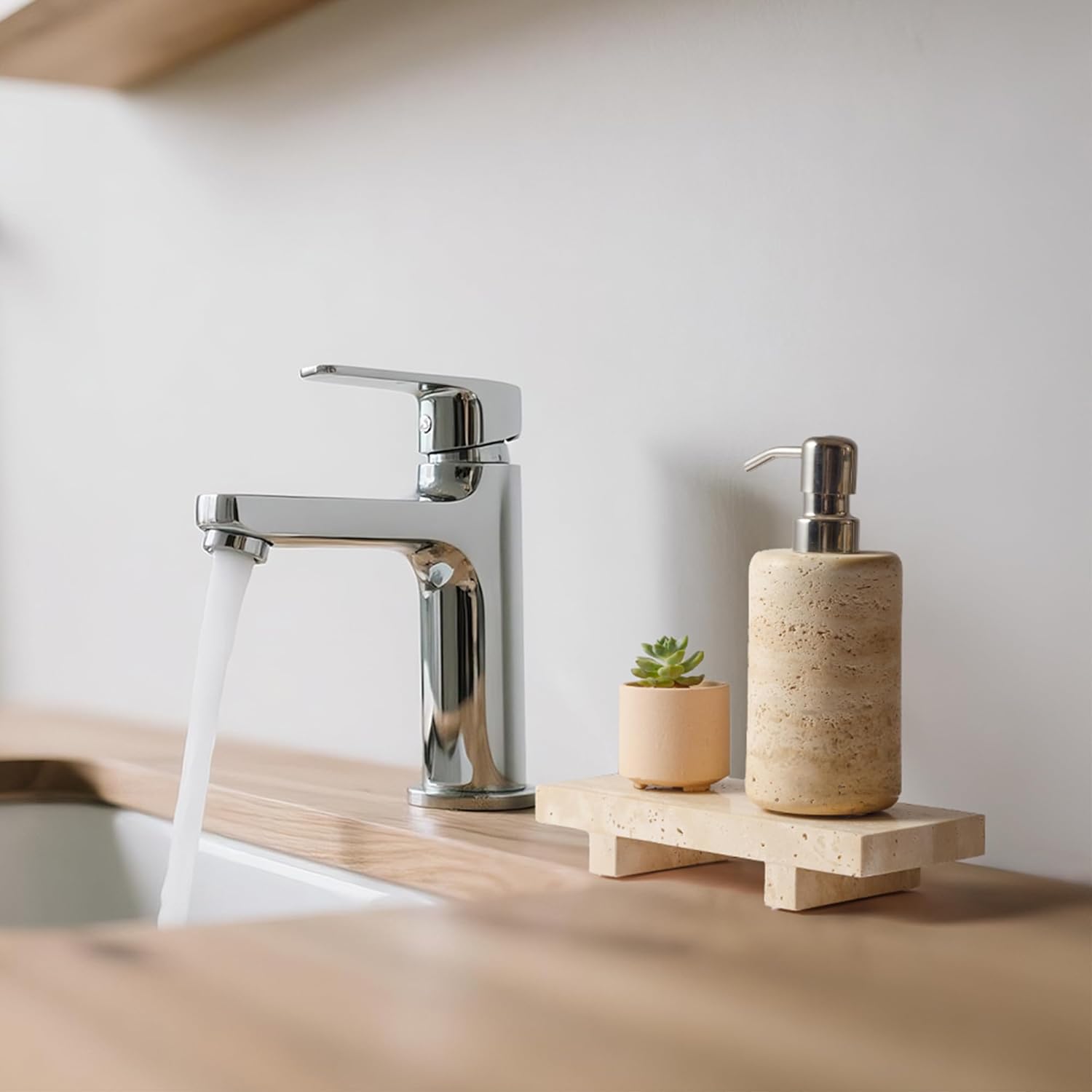 Поднос из травертина на ножках – обзор и цена Marble Serving Board