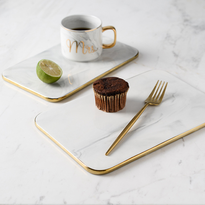 Мраморная керамическая раздело – обзор и цена Marble Serving Board